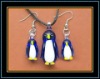 animal glass jewelry set