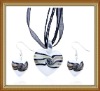 fashion glass jewelry set