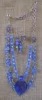 murano glass jewelry set