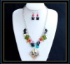 Wholesale fashion murano glass jewelry set