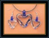 Wholesale murano glass jewelry set