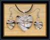 Wholesale murano glass jewelry set