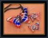Wholesale new murano glass necklace and earrings set