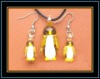 Wholesale animal glass jewelry set