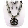 Wholesale murano glass jewelry set
