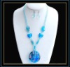 Wholesale fashion murano glass jewelry set