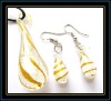 Lampwork Murano Glass Jewelry Set
