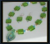 murano glass jewelry set