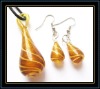 Wholesale Lampwork Murano Glass Jewelry Set