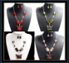 Wholesale beautiful murano glass jewelry set