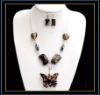 Wholesale beautiful murano glass jewelry set