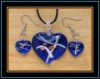 Wholesale murano glass jewelry set