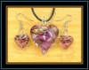 Wholesale murano glass jewelry set