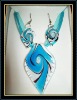 Wholesale murano glass jewelry set