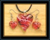 Wholesale murano glass jewelry set