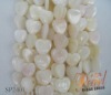 Wholesale White Heart Mother of Pearl strand
