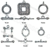 Metal Cast Toggle Clasp