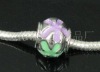 Wholesale 20x Alloy Enamel Charms Beads Fit Bracelet Free Shipping