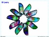 Wholesale beautiful colorful glass Leaves fashion jewelry