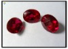 Wholesale Lab created ruby gemstone oval shape