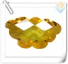 Wholesale mid-yellow butterfly synthetic cz gems
