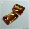 Wholesale sythetic zircon champagne jewelry gemstone