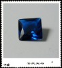 Wholesale Synthetic stone square blue34# corundum gemstone