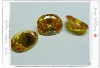 Wholesale Oval gemstone cubic zirconia champagne cz