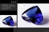 Wholesale heart shape sapphire
