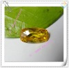 Wholesale fancy rectangle champagne cubic zirconia gems