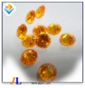 Wholesale Papaya yellow round jewelry fashion bead