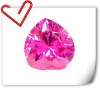 Wholesale CZ pink jewelry gemstone