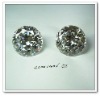 Synthetic gemstone round blrilliant cut cz