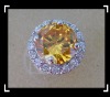 Jewelry Gemstone ring's setting cz stone