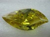 leaf cubic zirconia gemstone
