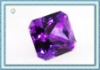 Wholesale Square Shape Amethyst Cubic Zirconia