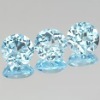 Wholesale Blue Round CZ Stone