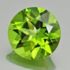 Wholesale peridot round cubic zirconia