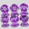 Wholesale Amethyst Round CZ gemstone