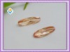 Wholesale champagne oval shape cz