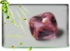 Wholesale Synthetic cz stone square pink gemstone