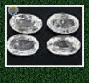 Wholesale white oval shape cz gems