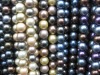 Wholesale new fashion colorful loose shell pearl beads