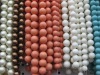 Wholesale colorful bulk sold shell pearl beads