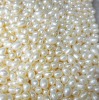 Wholesale white loose freshwater pearl beads