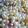 Wholesale 8-9mm nature loose oval pearl