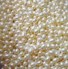 Wholesale 7-8mm white freshwater rice pearl