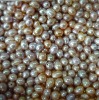 Wholesale beautiful dark purple fresh water drop pearl
