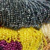 Wholesale 6-7mm dyed baroque pearl bead strand