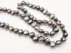 6-7mm Black(hematite) Freshwater Pearls Beads for Jewelry DIY Making